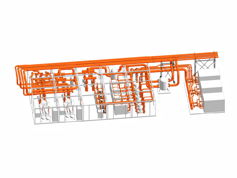 Modelling - INDUSTRIAL PLUMBING - HEATING